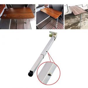 Pieds de Table Télescopiques Pliants En Acier Inoxydable - Pieds de Meuble Suspendus et Réglables en Hauteur - Pieds de Protection Réglables de 1 à 2 (Taille: 60cm/23.6in) (kaipengchang, neuf)