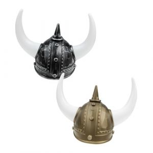 Beaupretty 2Pcs Corne Chapeau Carnaval Costume Casque Cosplay Viking Casque Viking Mascarade Chapeau Coiffe Pirate Chapeaux Habiller Halloween Fête (lorianca, neuf)