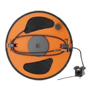 Enrouleur manuel de d&eacute;tection de poissons, grand enrouleur de cam&eacute;ra sous-marine visuel, bo&icirc;te de protection de ligne multifonction, bo&icirc;te de protection anti-explosion, p&ecirc;che &agrave; la ligne (runshenghe, neuf)