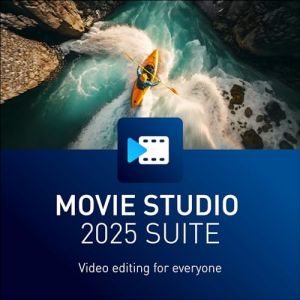 MAGIX Movie Studio 2025 Suite - Montage vidéo pour tous | Éditeur vidéo | Programme de montage vidéo | pour Windows 10/11 PC | 1 licence complète PC pour 2 appareils (ProTrade Distribution, neuf)