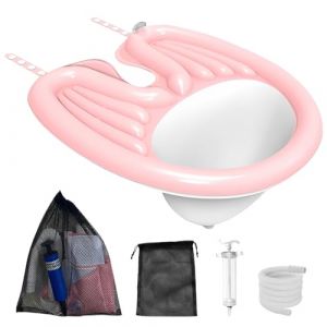 Bac a Shampoing Domicile, Bassin Gonflable pour Shampooing avec Pompe &agrave; Air et Drainage, Bol l&eacute;ger pour Shampooing Forc&eacute; au lit, Handicap&eacute;s, Personnes &Acirc;g&eacute;es, Enceintes, Enfants (Rppiup, neuf)