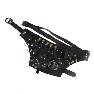 Étui Steampunk | Ceinture de renaissance avec corset de chevalier médiéval | Ceinture de corset de chevalier médiéval de style avec taille réglable, étui de ceinture pour spectacles te (Youywz, neuf)