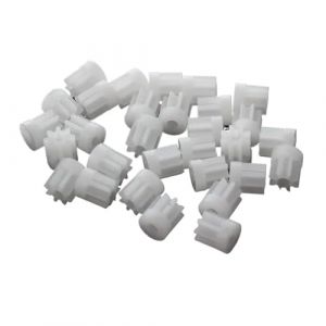 Pignons de broche 30 pièces 0.5 Module 8 dents en plastique engrenage droit 2mm arbre moteur arbre engrenage 0.5 M 8 T bricolage jouet engrenage voiture Module moteur pignon Engrenages d'arbre (Thalawirefix, neuf)