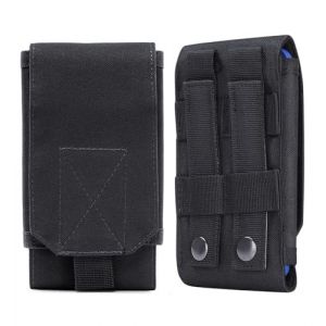 &Eacute;tui De Ceinture Pochette T&eacute;l&eacute;phone Holster,Tactical Portable Sacoche Ceinture Homme,Multi-usages Utilitaire Molle Sac De Taille Convient pour iPhone15/14/13/12/11/Pro Max/XS Max/Plus(10 * 2 * 17 CM) (Tai yuan fu xiu mao yi you xian gong si, neuf)