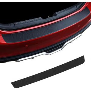 Protection Pare Choc Voiture pour VW Golf Mk5 2003-2009, Protection de Seuil Protecteur Pare-Chocs Arrière Autocollante Bande Seuil de Chargement (There's a bright future for everyone, neuf)