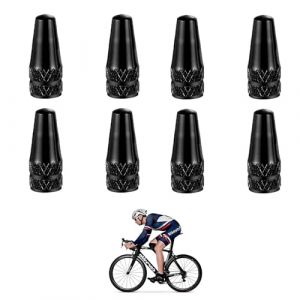 Bouchon De Valve De Vélo Presta, Bouchons De Valve Vélo, 8 Pièces Bouchon Valve Presta, Capuchon De Valve De Cyclisme Française, Bouchons De Valve Presta en Alu, Bouchon De Valve Presta Vélo (UP LII, neuf)