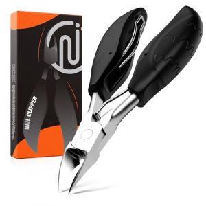 Coupe Ongle Pied Professionnel, Pince Coupe Ongle Pour Pied Ongle Épais et dur Incarné, Super Pointu Coupe Ongle ou Ncarnés Ciseaux à Ongles avec Soft Poignée imitations d'ailes antidérapante en ABS (HfCom, neuf)