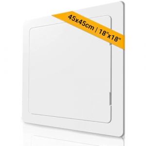 Proxinova Trappe de Visite 450x450 mm, Trappe Regard Compteur D'Eau, Trappe Pour Comble, Plafond, Baignoire, boîtes à fusibles, Dissimule les fils et les tuyaux, S'adapte au ras des surfaces (Proxinova | Neulabs, neuf)