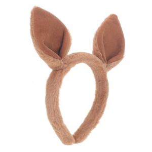 DECORNIJIA Serrage-t&ecirc;te Oreilles D&rsquo;animaux Kangourou Couleur Brun Fonc&eacute; Bandeau Cosplay Femme F&ecirc;te D&eacute;guisement Accessoires pour Cheveux (ZhiLight, neuf)