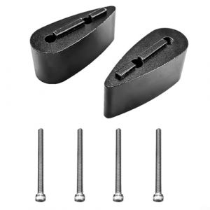 Lot d'entretoises de guidon en carbone pour guidon TT - Augmentation de la hauteur de 5/10/20/40 mm - En alliage d'aluminium - Amélioration du confort avec vis pour vélo de route pour triathlon et (Magictown-EU, neuf)