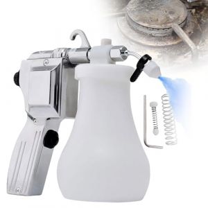 Pistolet &eacute;lectrique de nettoyage des taches textiles, pistolet pulv&eacute;risateur de nettoyage textile 40 W avec fonction de r&eacute;glage de la pression et poign&eacute;e ergonomique, pistolet de d&eacute;tachage haute (KHQAG, neuf)