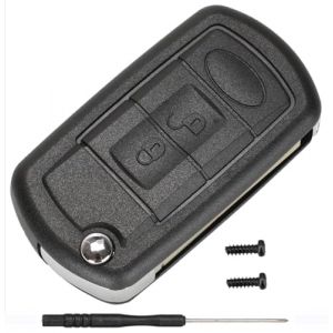 HooRLZ Coque Clé Discovery 3, Compatible pour Land Rover Discovery 3 Sport Range Rover LR3 TéLéCommande, Boitier Clé Range Rover, Clef Land Rover Discovery - 3 Boutons (HooRLZ, neuf)