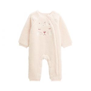 Petit B&eacute;guin - Surpyjama b&eacute;b&eacute; en Sherpa Matcha (Petit B&eacute;guin, neuf)