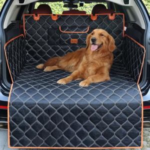 KYG Protection Coffre Voiture Chien Housse Coffre Voiture Chien avec Protection Latérale Imperméable Antidérapant Résistant Protege Coffre Voiture Chien 185x105cm (NORBERTSAN Kft., neuf)