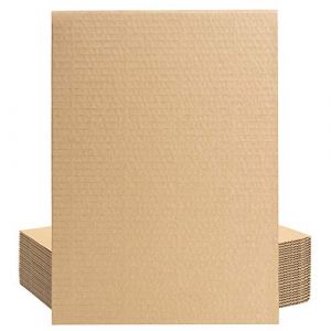 Belle Vous Papier Kraft A4 Ondul&eacute;e Marron A4 (Lot de 24) - Carton Ondul&eacute; d&rsquo;Emballage de 3 mm d&rsquo;&Eacute;paisseur pour le Courrier, l&rsquo;Artisanat, le Kraft et l&rsquo;Emballage (Tinyyo Europe, neuf)