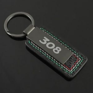 MNGKIQC 1 Pièce Porte-clés de Voiture, pour Peugeot 308 Porte Clé Portable Multifonction Porte-clés de Voiture Accessoires Clés,C (fengqianpengvdvdsvd, neuf)