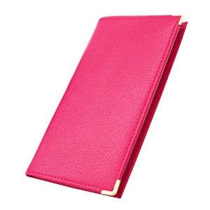 Charmoni - Etui Porte ch&eacute;quier Porte Carte cr&eacute;dit pi&egrave;ce d'identit&eacute; (C07 Fuchsia) (Charmoni, neuf)