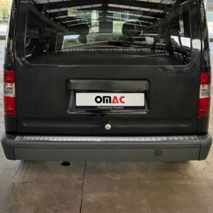 Protection Seuil de Pare-Chocs arri&egrave;re - Compatible avec Ford Transit Connect I 2002-2013 - Couverture de Seuil de Coffre - Bande Seuil de Chargement - Style &eacute;l&eacute;gant - en Acier INOX Chrom&eacute; (omacfrance, neuf)
