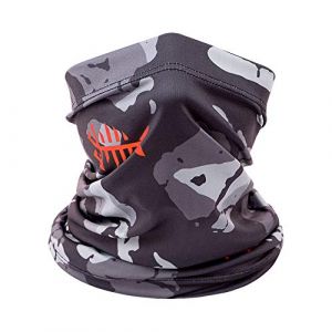 Bassdash Cache-Cou Multifonction, Bandeau Bandana, Foulard, Masque Facial UPF 50 +, Protection UV Multifonction, écharpe Magique, Bandeau élastique pour l'équitation, la Moto, la randonnée, la pêche (Bassdash-UK, neuf)