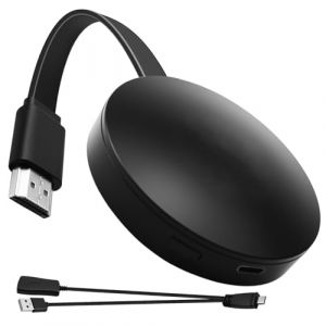 Adaptateur HDMI sans Fil 1080P WiFi pour TV, Dongle WiFi Affichage &Eacute;cran Compatible Miracast, Airplay, DLNA, Streaming iOS Android Windows Mac (Nazaz Direct, neuf)