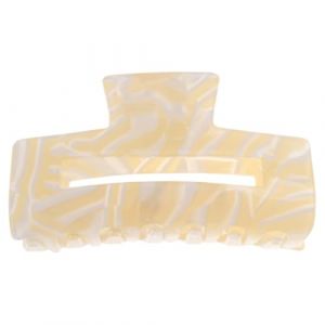 XAGMODSHN Unique Nacreous Grande pince &agrave; cheveux pour queue de cheval Nacreous Support pour cheveux Barrettes Ornement de cheveux Ornement de cheveux (miaohongzhi, neuf)