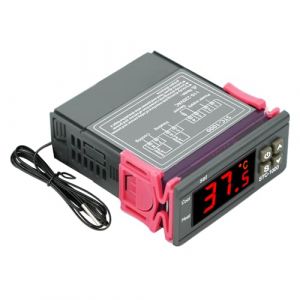 Thermostat RUIZHI Thermostat avec Sonde, AC 110V-220V Regulateur de Temperature Num&eacute;rique, Interrupteur du contr&ocirc;leur de temp&eacute;rature pour R&eacute;frig&eacute;rateur, Chauffe-Eau, incubateur, Terrarium (shenzhenshiyaoxingmaoyi, neuf)