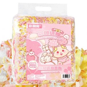 Liti&egrave;re pour hamster &ndash; Papier de liti&egrave;re compress&eacute; sans poussi&egrave;re, tapis doux naturel pour hamsters, lapins, cochons d&rsquo;Inde et petits animaux, liti&egrave;ree ultra-moelleuse et d&eacute;sodorisante (22x30cm) (lutufane, neuf)