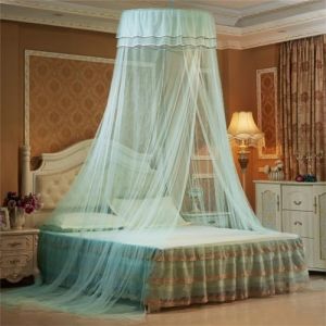 Odot Ciels de Lit Enfants pour Fille et Garcon, Ciel de lit B&eacute;b&eacute; Tente Lit Princesse, Baldaquin Moustiquaire D&eacute;coration pour D&ocirc;me Chambre d'Enfant et Salle de Jeux (bleu,65x270cm) (Odot, neuf)