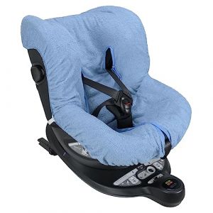 baby idea Housse pour siège d'enfant Auto Universelle 0/18 kg en Double éponge de Coton, 100% Coton, Lavable avec Passage, Sangles - Fabriquée en Italie (Avio) (BABY SANITY, neuf)