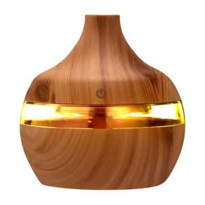 Diffuseur D'huiles Essentielles - Humidificateur d'air | Machine D'aromath&eacute;rapie | Diffuseur D'humidificateur | Vaporisateur Ambiant | Humidificateur d'air &Agrave; Grain De Bois | Purificateur D'huile (weierqin, neuf)