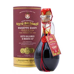 Giusti - Vinaigre Balsamique de Modène IGP 3 Médailles d'Or - 250ml Amphore avec étui (Olico.it, neuf)