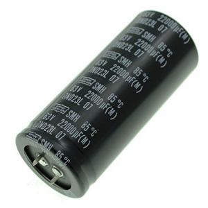 Condensateur Elko radial 22000µF 63V | Condensateur électrolytique Snap-In jusqu'à 85°C | 22000uF Electrolytic Capacitor from United Chemi-Con (IT-Tronics GmbH, neuf)