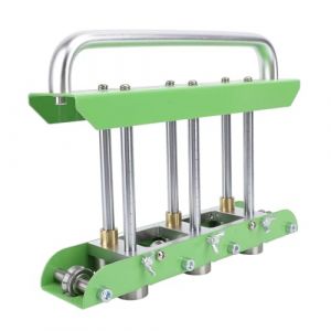 Alomejor Rouleau de Cintreuse de Toiture en Métal pour un Réglage Précis de L'angle Cintreuse de Bord de Tôle pour Acier de Calibre 29 à 22, avec Adhérence Améliorée, pour Couvreurs Professionnels (Etmuxtr-EU, neuf)