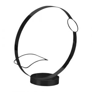 JISADER Porte-Bouteille en M&eacute;tal,Casier &agrave; Vin, &Eacute;tag&egrave;re &agrave; Vin, Porte-Bouteilles de Vin, Support pour Bouteille de Vin, Range Bouteilles pour Cuisine,D&eacute;coration de La Maison, Noir, 24.5cmx9.5cmx26.5cm (JIAPpin, neuf)