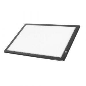 Visionneuse de Diapositives, Bloc Lumineux A4 Ultra Fin, Scanner de Négatifs USB C, Vieilles Diapositives, Boîte à Lumière avec 3 Niveaux de luminosité et dégradé, pour Croquis, (Xicchekai, neuf)