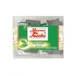 Yunnan Tuocha Zouji - Th&eacute; Vert Naturel - Antioxydants - 20 Sachets - 40g - Origine Yunnan Garantie (ZOUJI TUOCHA, neuf)