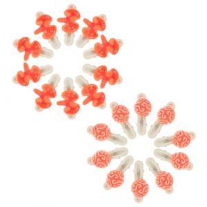 Healifty 20pi&egrave;ces Pinces &agrave; Cheveux Forme de Cerveau D&eacute;corations pour Halloween Barrettes Punk Accessoires de Coiffure pour D&eacute;guisement Pinces &agrave; Cheveux pour Filles Accessoires de F&ecirc;te (Madonna Tied, neuf)