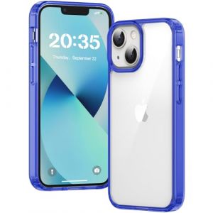 Voyah&uuml;lle Coque pour iPhone 13 Mini 5,4 Pouces, Anti-Jaunissement Transparente &eacute;tui de Protection Antichoc Bumper, Housse Anti-Rayures Clair Case Coque, Bleu (Shenzhen Hengchang E-commerce Ltd, neuf)