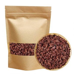 TOYPOPOR Pierres décoratives rouges de lave pour projets d'artisanat, remplissage de vase, plantes grasses, pots de cactus, plantes de terrarium, 1 kg (Todostones, neuf)