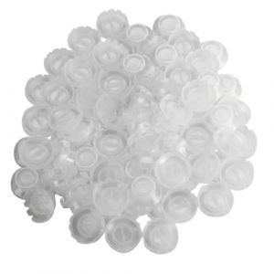 Artibetter 300 Coupelles pour Extensions de Cils, Coupe de Greffage Plastique Rigide, Organisateur de Cils pour Pose Professionnelle, 3 Paquets de 100 Pi&egrave;ces, Outil de Beaut&eacute; pour Salon (Y Literati, neuf)