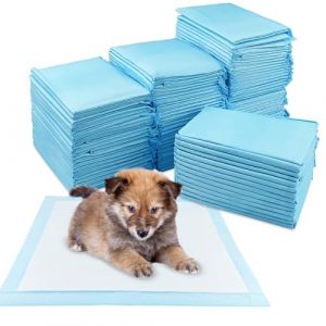Tekenewbse 100 Pièces Tapis Absorbant Chien, 33 × 45 cm Alaise Jetable Alèse Pipi Propreté Educateur Chien Animaux, Aleze Impermeable, Pee Pad Apprentissage la Propreté Anti-Fuite Résistante (STORE MESBAH OSSAMA MOHAMED AMIN S.R.L., neuf)