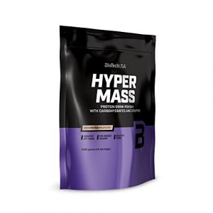 BioTechUSA Hyper Mass | Prise de masse avec mélange de glucides et de protéines | Créatine micronisée | Sans gluten, 1 kg, Cookies & cream (BioTechUSA Official FR, neuf)