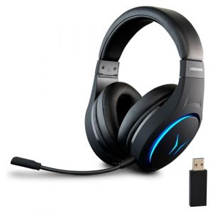 MEDION ERAZER Mage X10 Casque Gaming sans Fil (&Eacute;clairage RGB, Batterie int&eacute;gr&eacute;e, Micro int&eacute;gr&eacute;, Over Ear, USB, 3,5 mm), MD88980 (medionshop-deutschland, neuf)