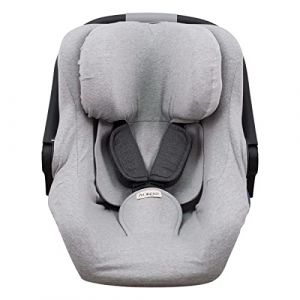 JYOKO KIDS Housse pour siège auto groupe 0 en coton compatible avec Concord Neo et Jane Koos (Grey Stone) (JYOKO, neuf)