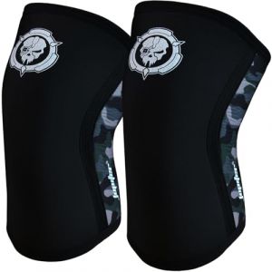 Jupiter Genouill&egrave;res (1 paire), genouill&egrave;res de compression 7mm pour squats, halt&eacute;rophilie, halt&eacute;rophilie, Cross Training pour hommes et femmes (Jupiter sports, neuf)