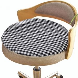Coussin/Galette de Chaise Ronde 40cm/35cm/30cm/45cm Antidérapants Coussin de Siège Rond Exterieur/Intérieur Coussin D'assise Rond Jardin, Cuisine, Bureau, Salle à Manger(H113,Diameter 35cm) (POSTTER SHOP, neuf)