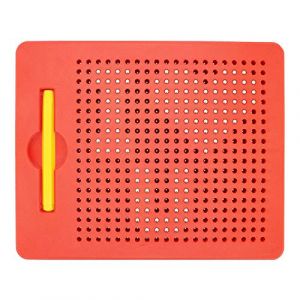 HONPHIER&reg;Ardoise Magique Planche &agrave; Dessin Magn&eacute;tique Tablette Magn&eacute;tique Magn&eacute;tique Jouet Educatif en Plastique avec Stylo pour Enfant Rouge (Honphier-EU, neuf)