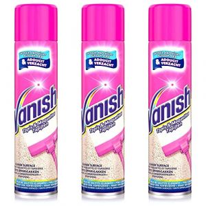 VANISH Lot de 3 Mousses Nettoyant Tapis Moquettes 600ml (Pennguin-FR-Home, neuf)