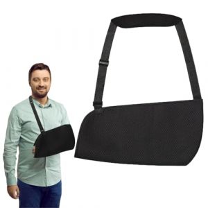 Écharpe de Bras,Maintien du Bras,Réglable épaule Immobilisateur,Respirant épaule Soutien,Attelle Bras pour Blessures,Bras Sling Respirant,Attelle Epaule,Echarpe Soutien pour Bras Droit et Bras Gauche (kangliyaun, neuf)