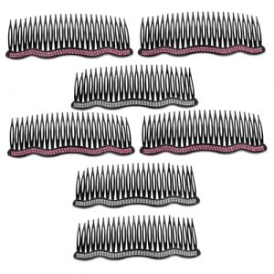 BAZEITFLOW Peigne à Cheveux 7pcs Double Rangée Accessoires Mariage Pour Femme Couleur Aléatoire (KINING, neuf)